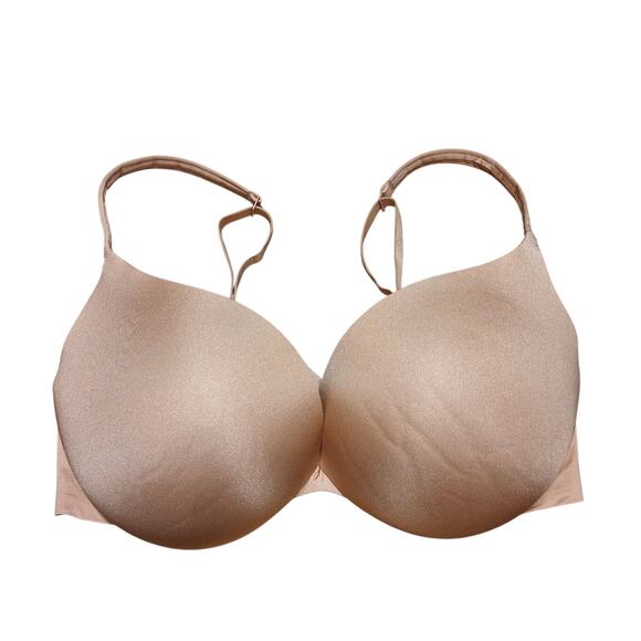 SKIMS ultimate push up plunge bra nude beige 34DD sexy lingerie - Picture 2 of 5